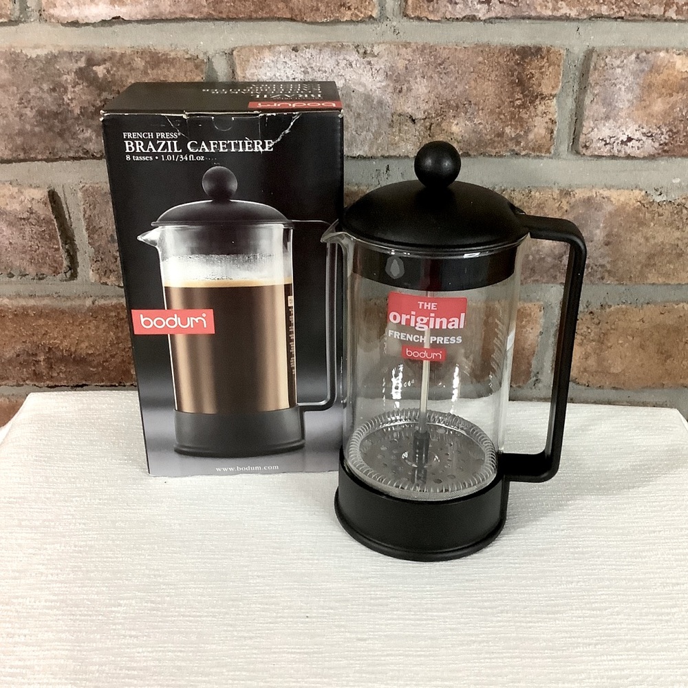BODUM French Press Brazil 8-Cup Coffee Maker